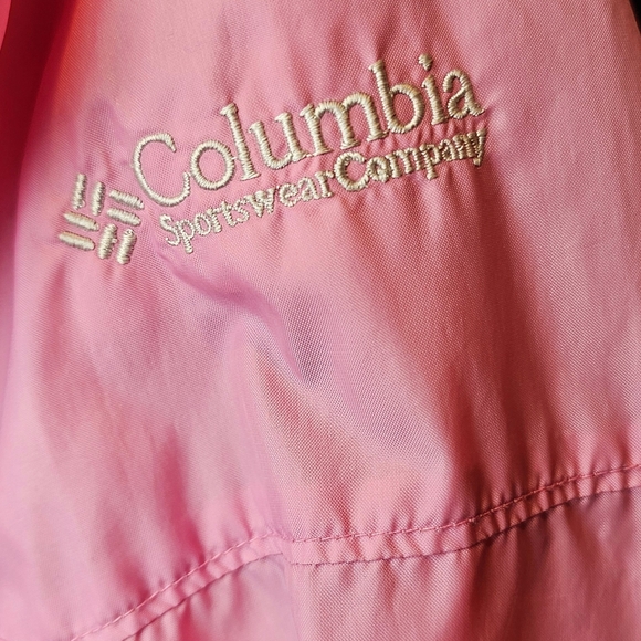Pink Columbia rain jacket/windbreaker - Picture 6 of 11